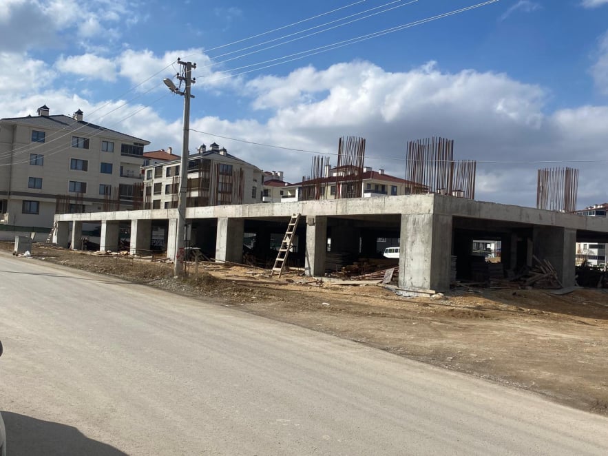 İmamı Gazali Külliyesi’nde cami ana kubbe ve minare temellerinin yapımı