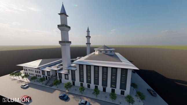İmam-ı Gazzali Camii için Temel Atma Töreni gerçekleştirildi