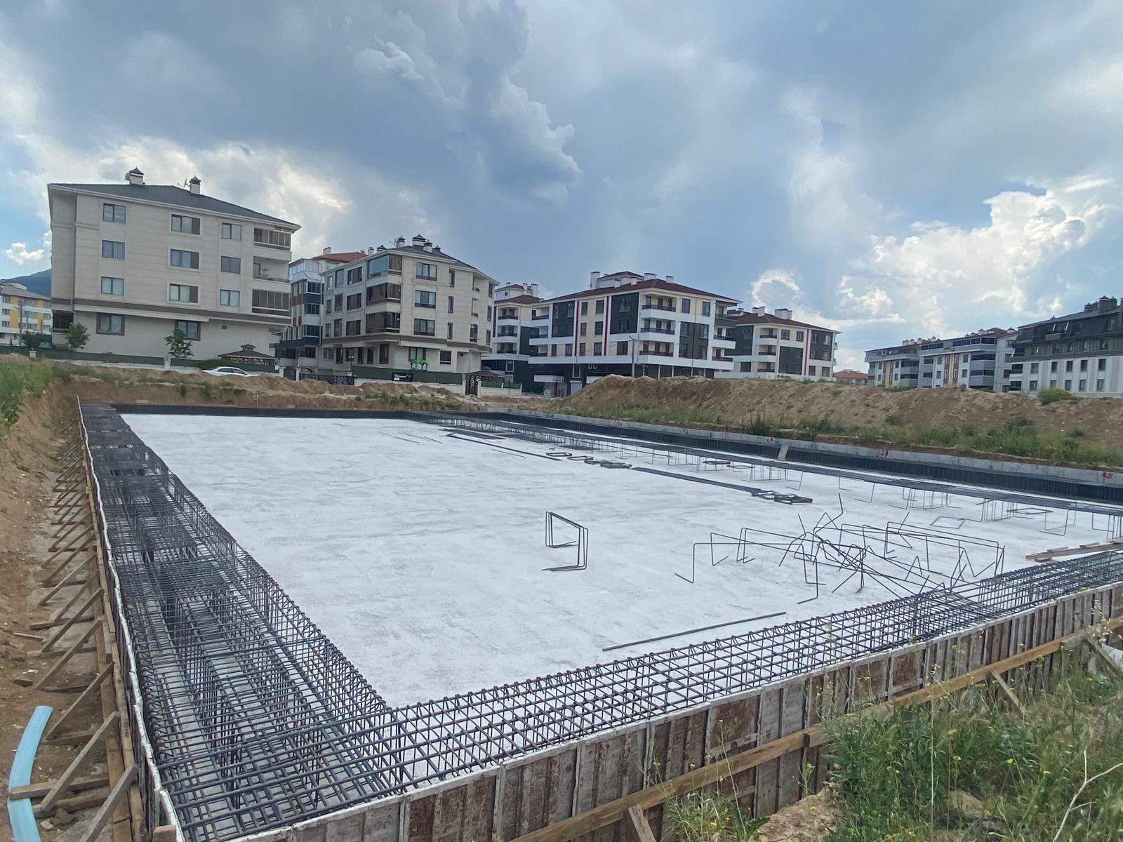 İmamı Gazali Külliyesi’nin dernek binasından görünüm